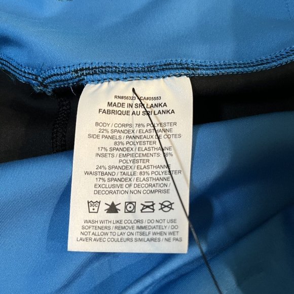 Nike One Leggings Mid-Rise Crop Length Plus Size 1X Dri-Fit Tight Fit Running - Picture 5 of 8